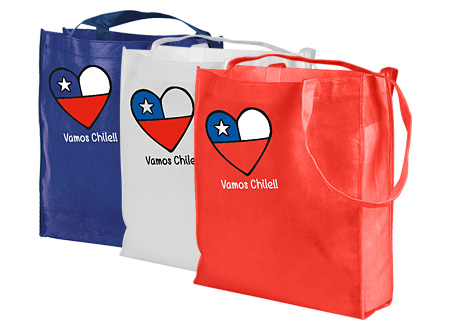 Vamos Chile Shopping Bag