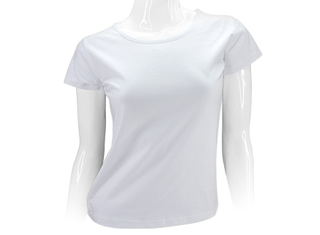 Polera Manga Corta Algodón Mujer