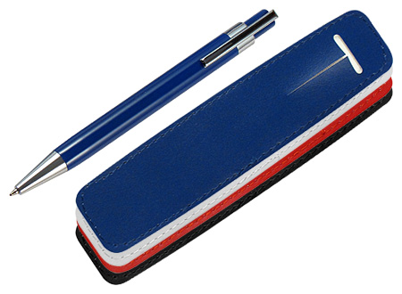 Bolígrafo Metálico con Funda